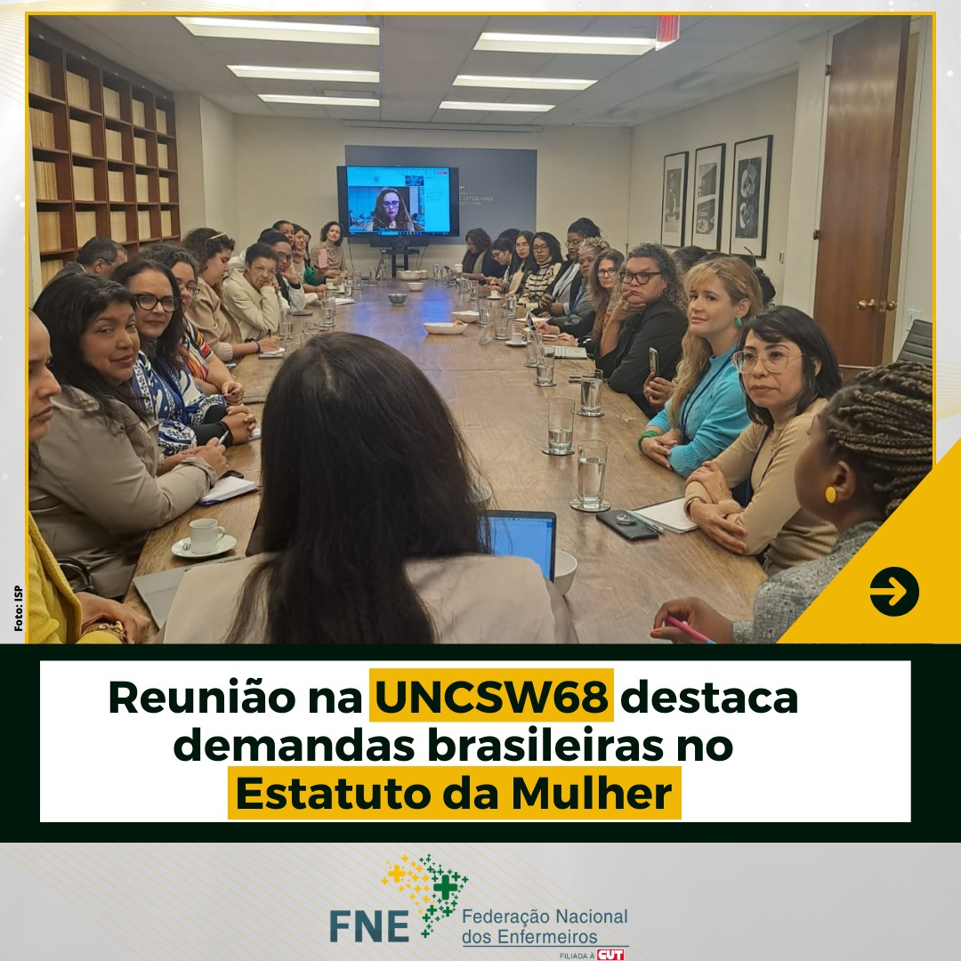 Reunião na UNCSW68 destaca demandas brasileiras no Estatuto da Mulher