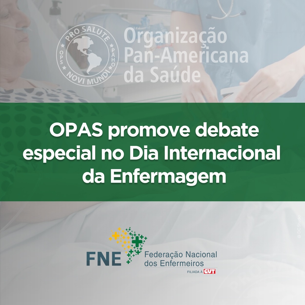OPAS promove debate especial no Dia Internacional da Enfermagem