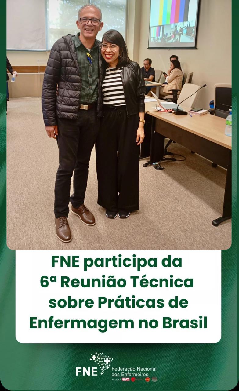 FNE participa da 6ª Reunião Técnica sobre Práticas de Enfermagem (PAE) no Brasil