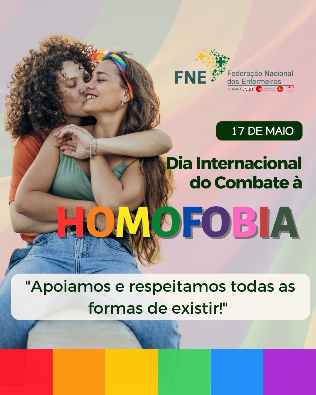 Dia Internacional do Combate à HOMOFOBIA