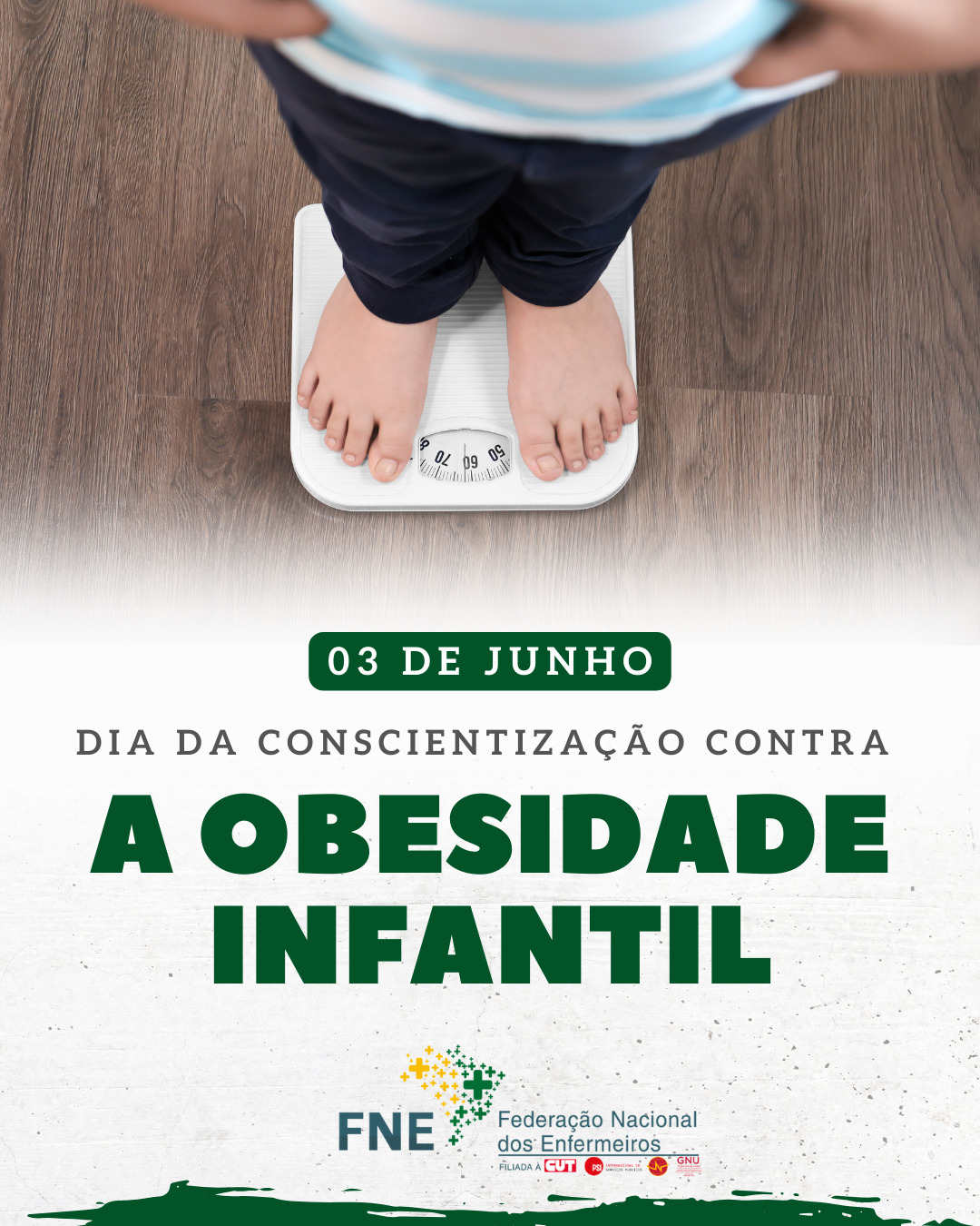 03 de junho - Dia da Conscientização Contra a Obesidade Mórbida Infantil