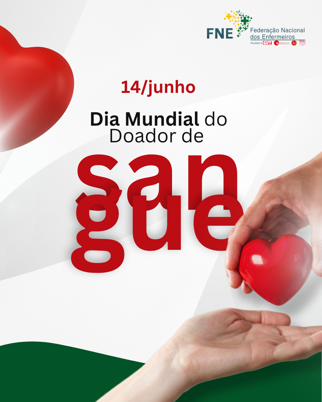 14 de junho - Dia Mundial do Doador de Sangue