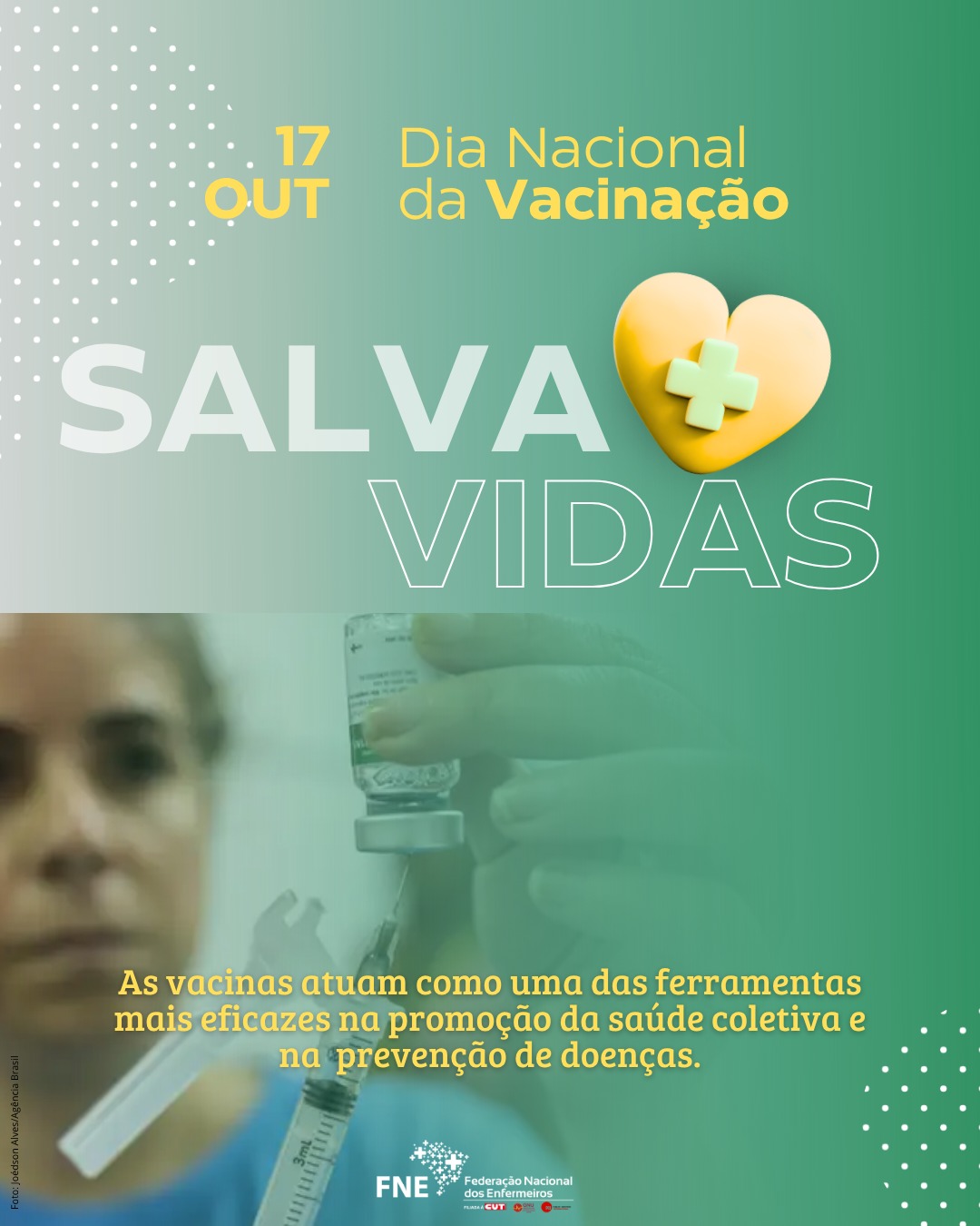 17/10 - Dia Nacional da Vacinação