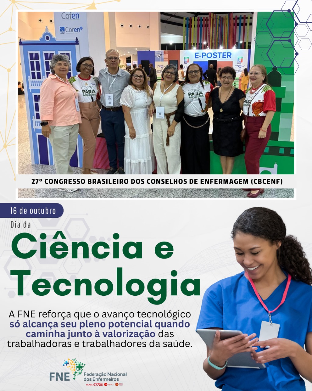 Ciência e tecnologia como grandes aliados da enfermagem brasileira