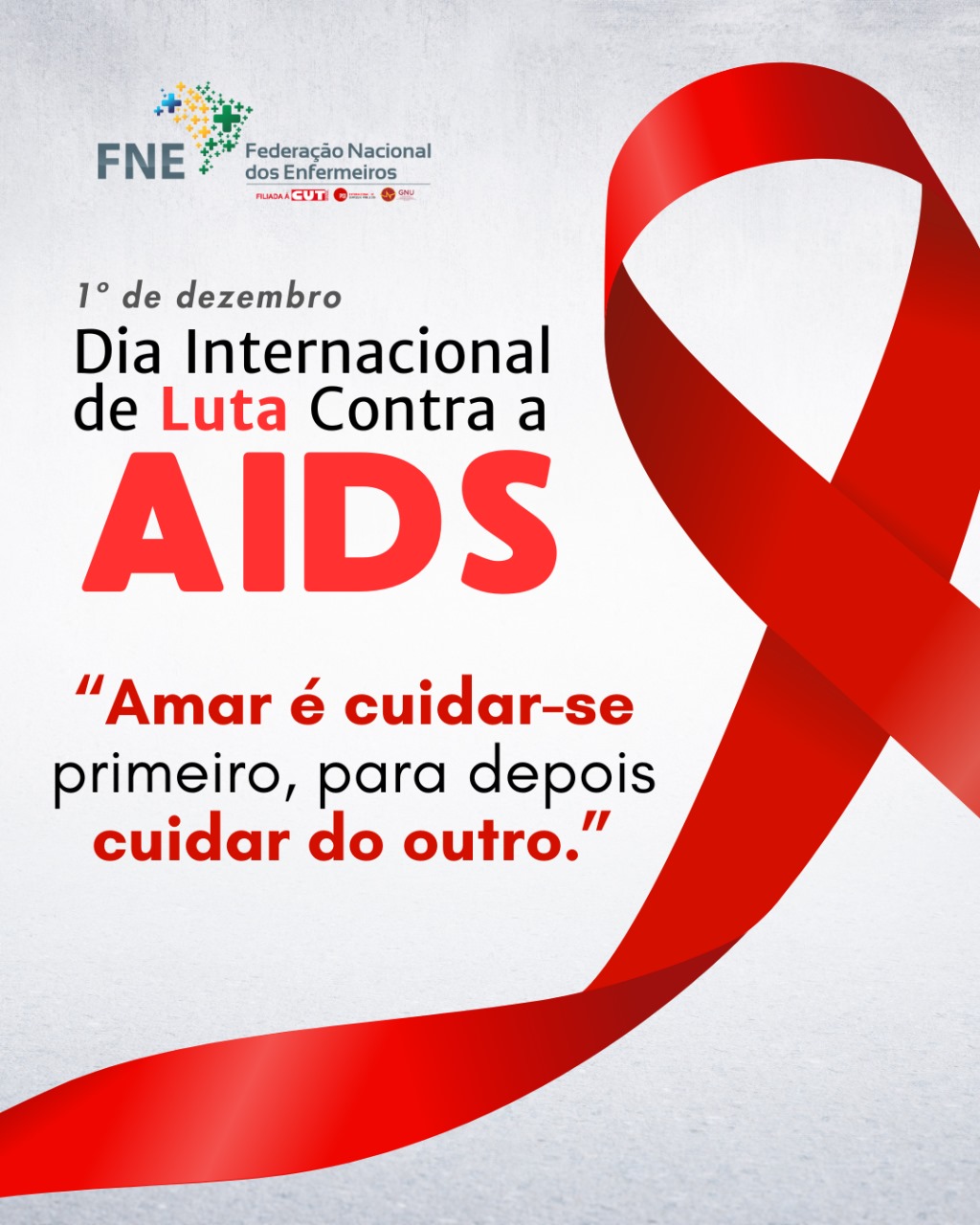 1°/12 - Dia Internacional de Luta contra a AIDS 
