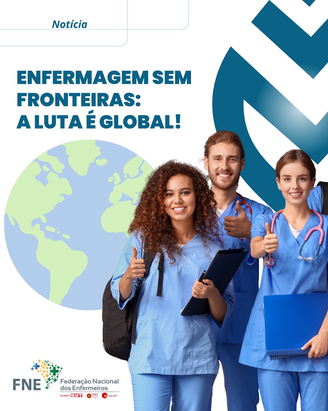 Enfermagem Sem Fronteiras: A Luta é Global!