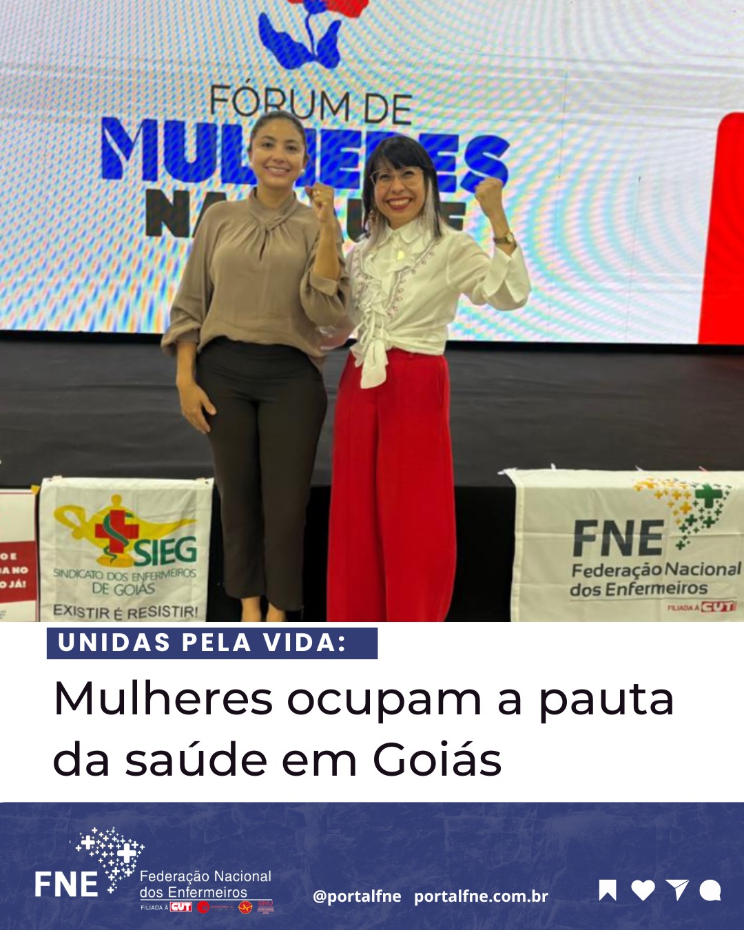 Unidas pela vida: Mulheres ocupam a pauta da saúde em Goiás