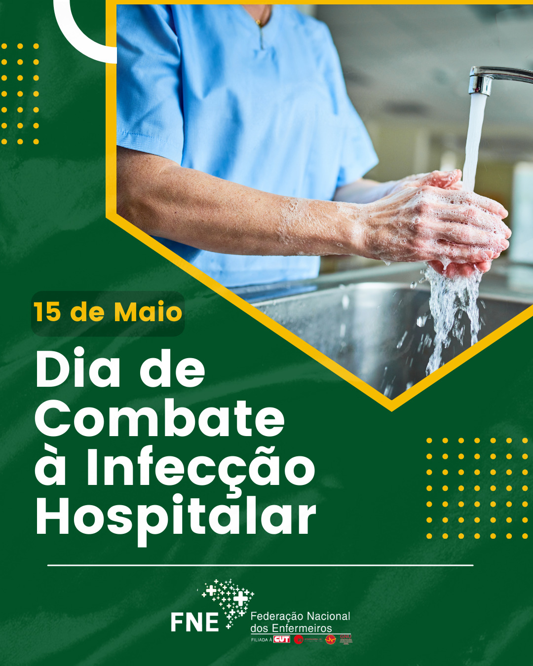 15 de maio - Dia de Combate à Infecção Hospitalar