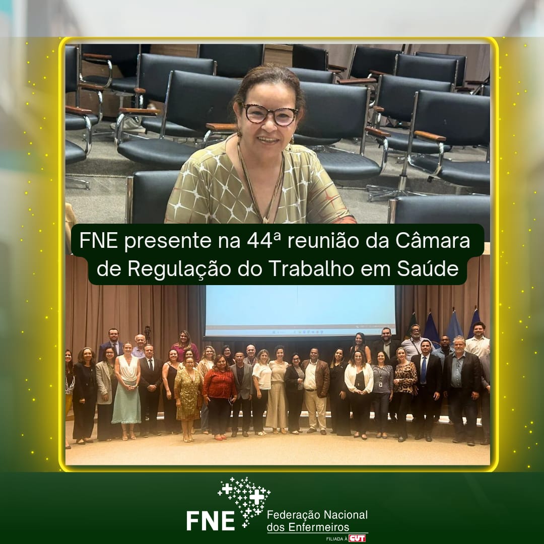 FNE presente na 44ª Reunião da Câmara de Regulação do Trabalho em Saúde (CRTS)