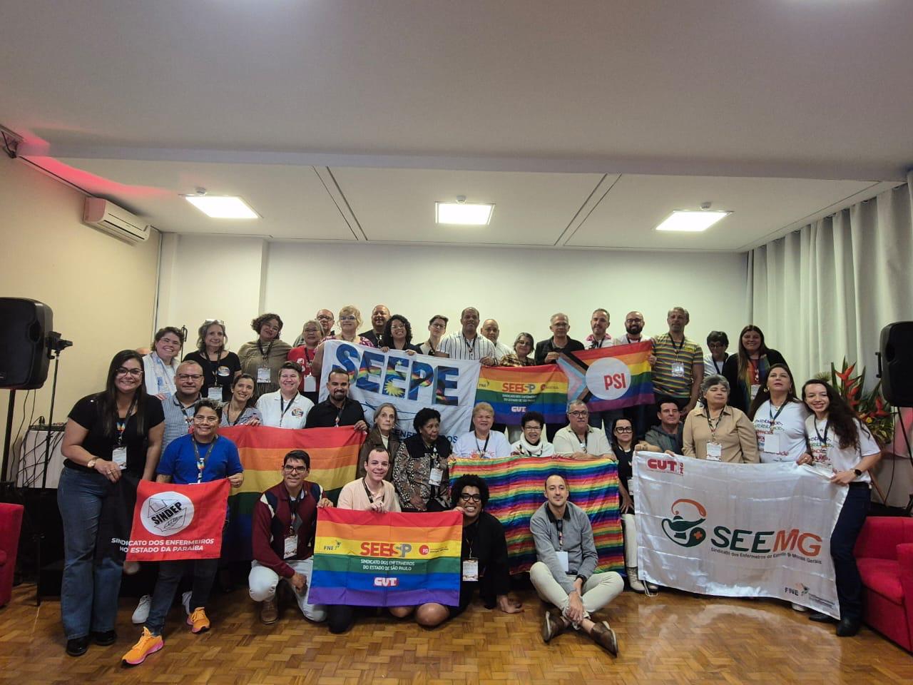 ISP marca presencia en el 1° Encuentro Sindical LGBTQIA+ de la Federación Nacional de Enfermeros (FNE)