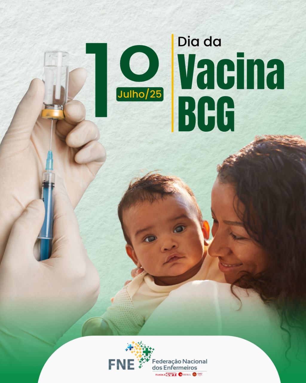 1º de julho - Dia da Vacina BCG