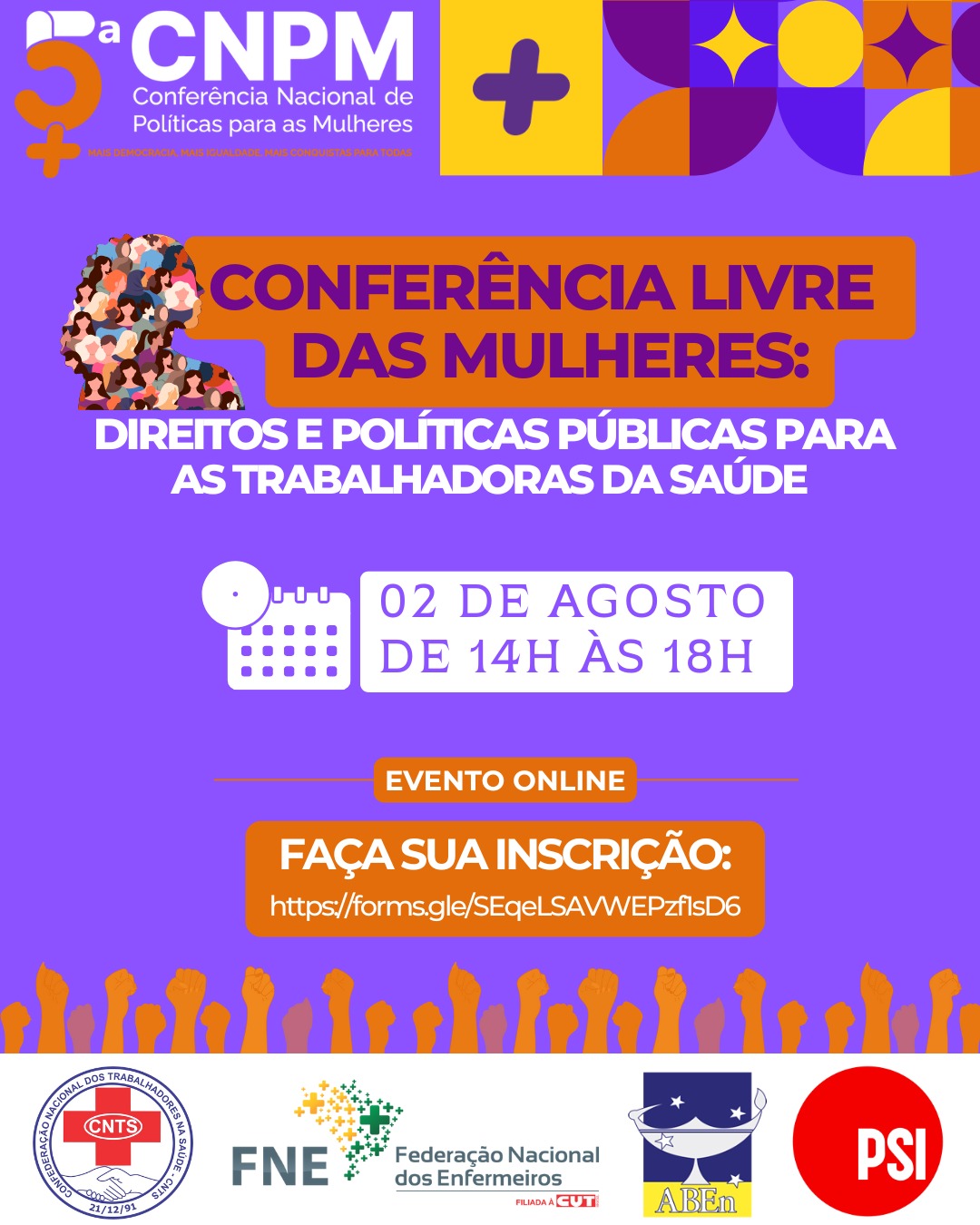 Atenção, trabalhadoras e trabalhadores da saúde!