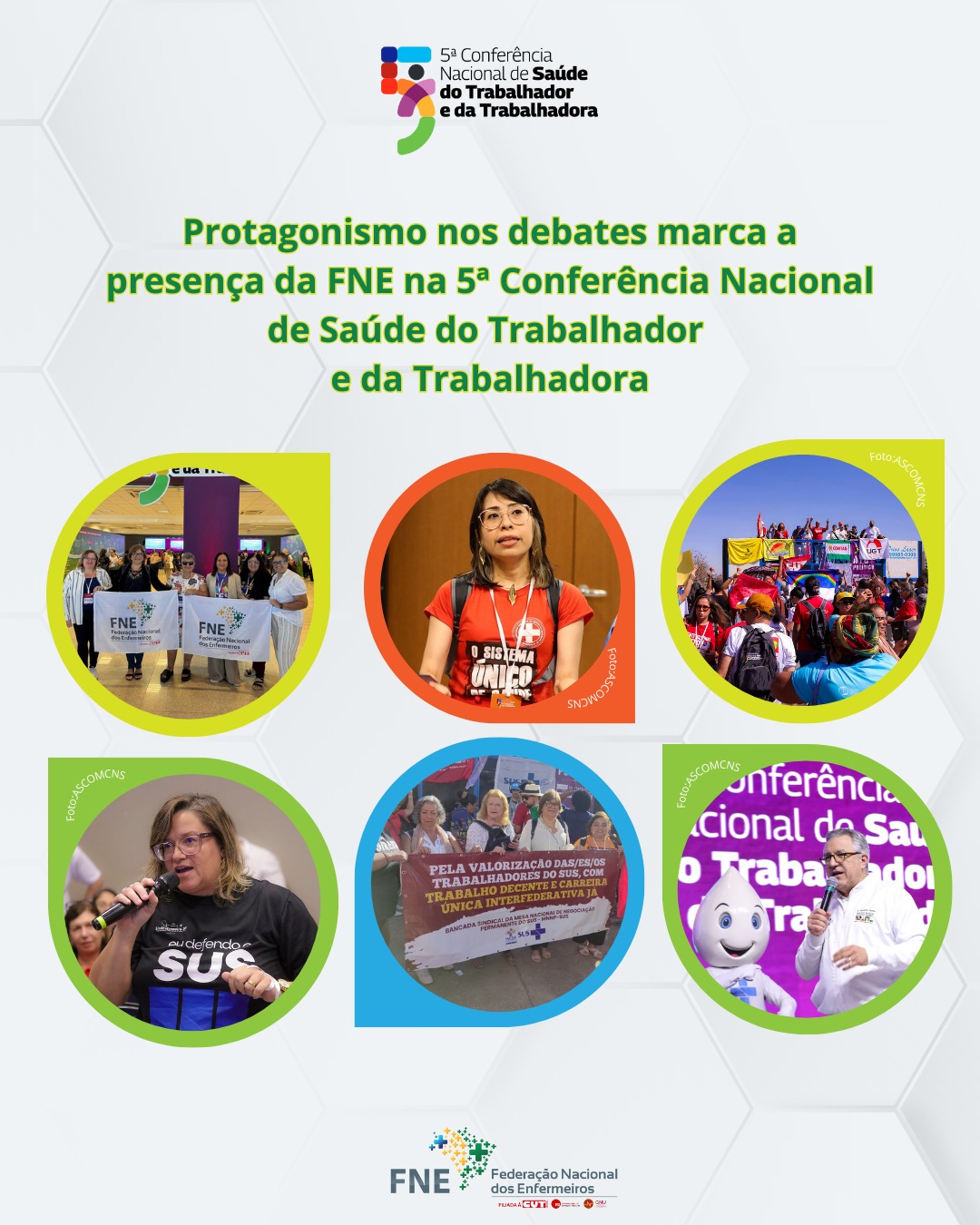 Protagonismo nos debates marca a presença da FNE na 5ª Conferência Nacional de Saúde do Trabalhador e da Trabalhadora