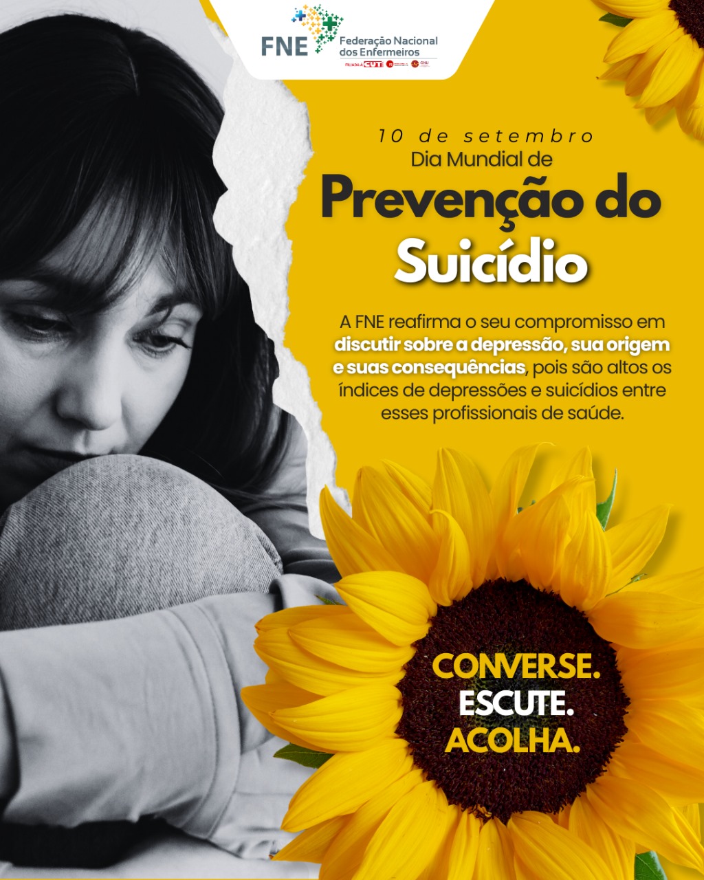 10/9 - Dia Mundial de Prevenção ao Suicídio – FNE