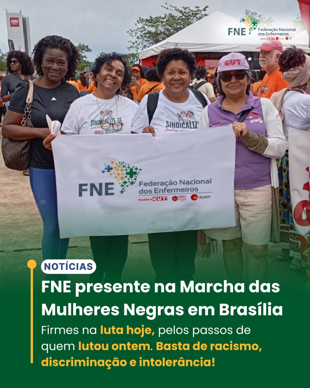Por reparação e bem-viver: Marcha das Mulheres toma as ruas de Brasília