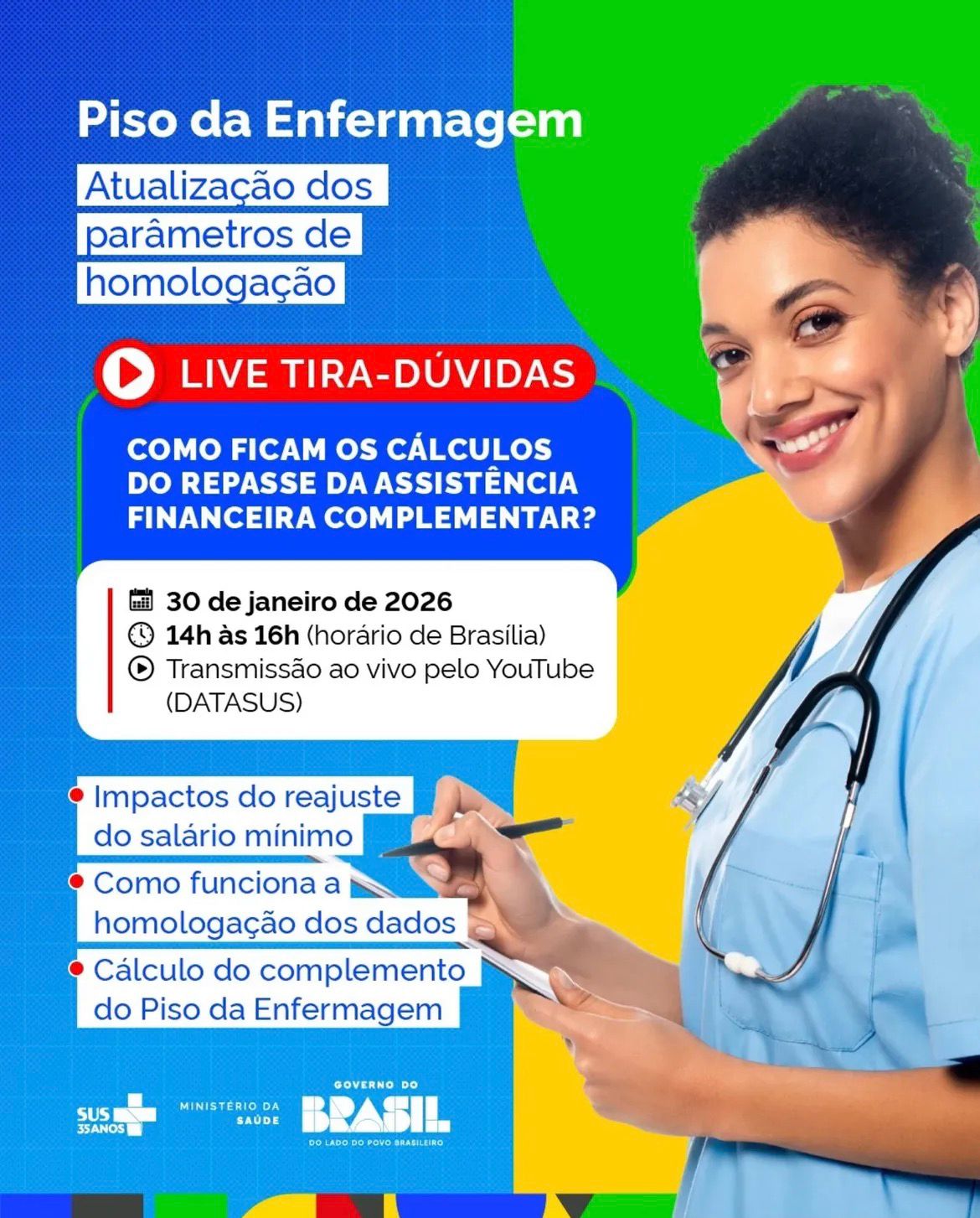 Live Tira-dúvidas – Piso da Enfermagem
