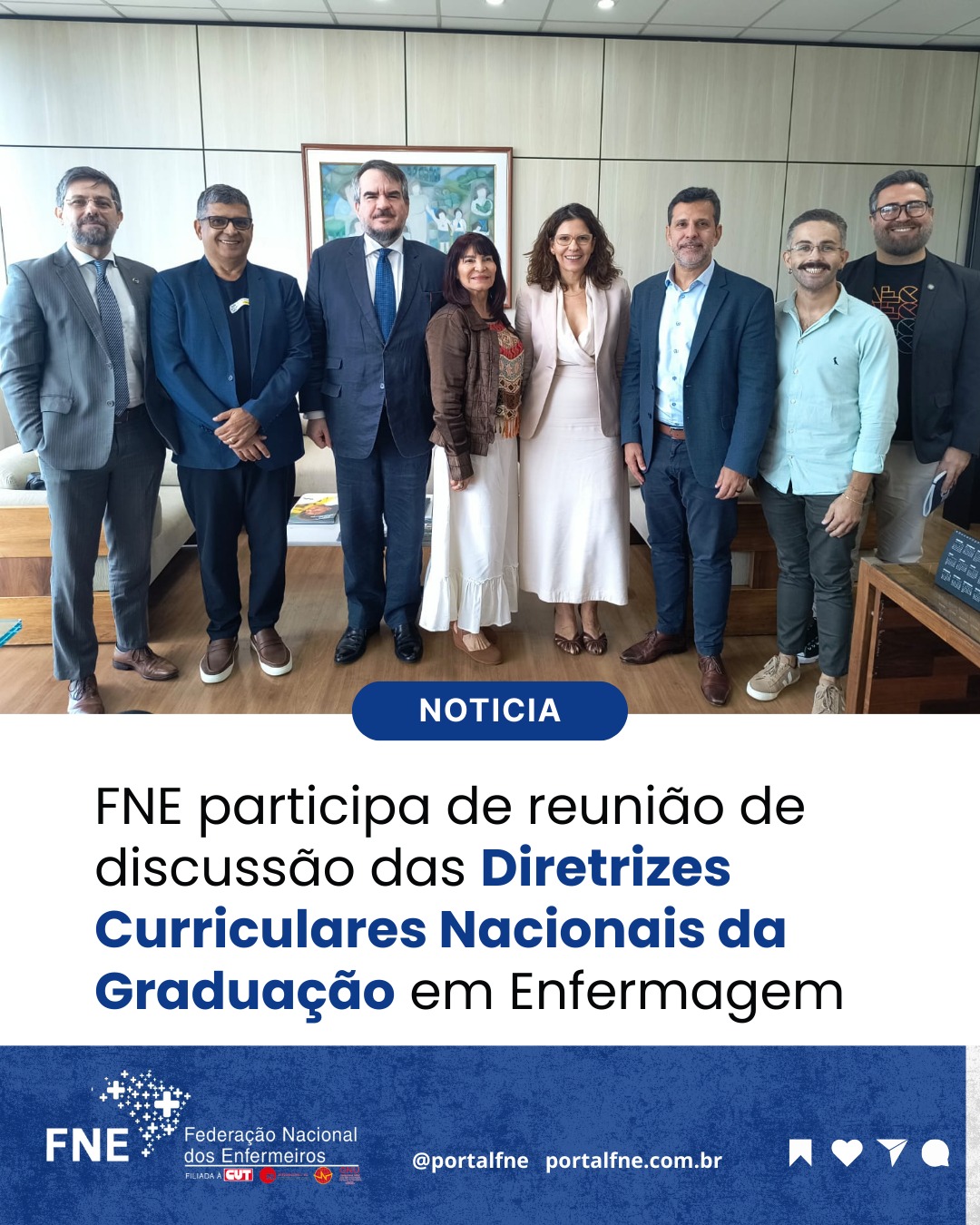 Participação do FNE fortalece debate sobre Diretrizes Curriculares da Graduação em Enfermagem