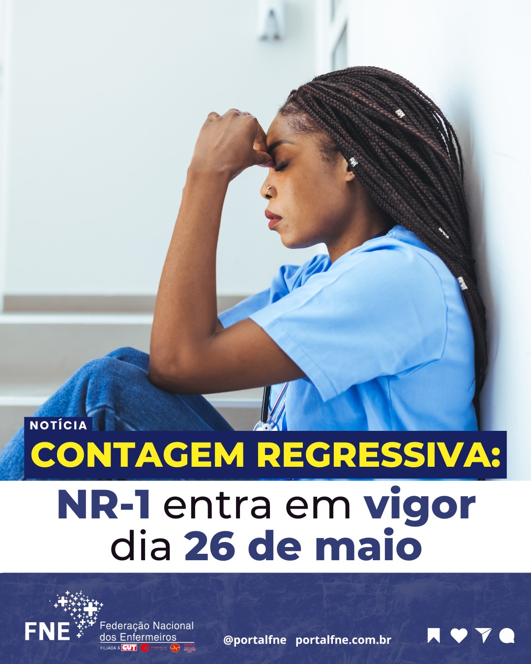 Contagem regressiva: NR-1 entra em vigor dia 26 de maio/26