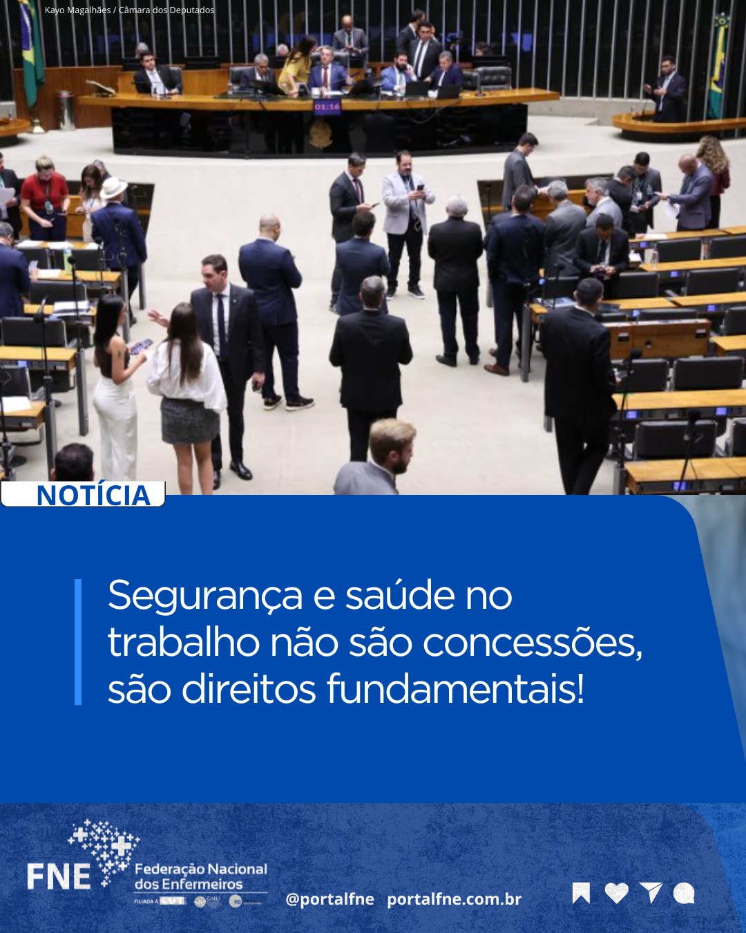 Segurança e saúde no trabalho não são concessões, são direitos fundamentais!