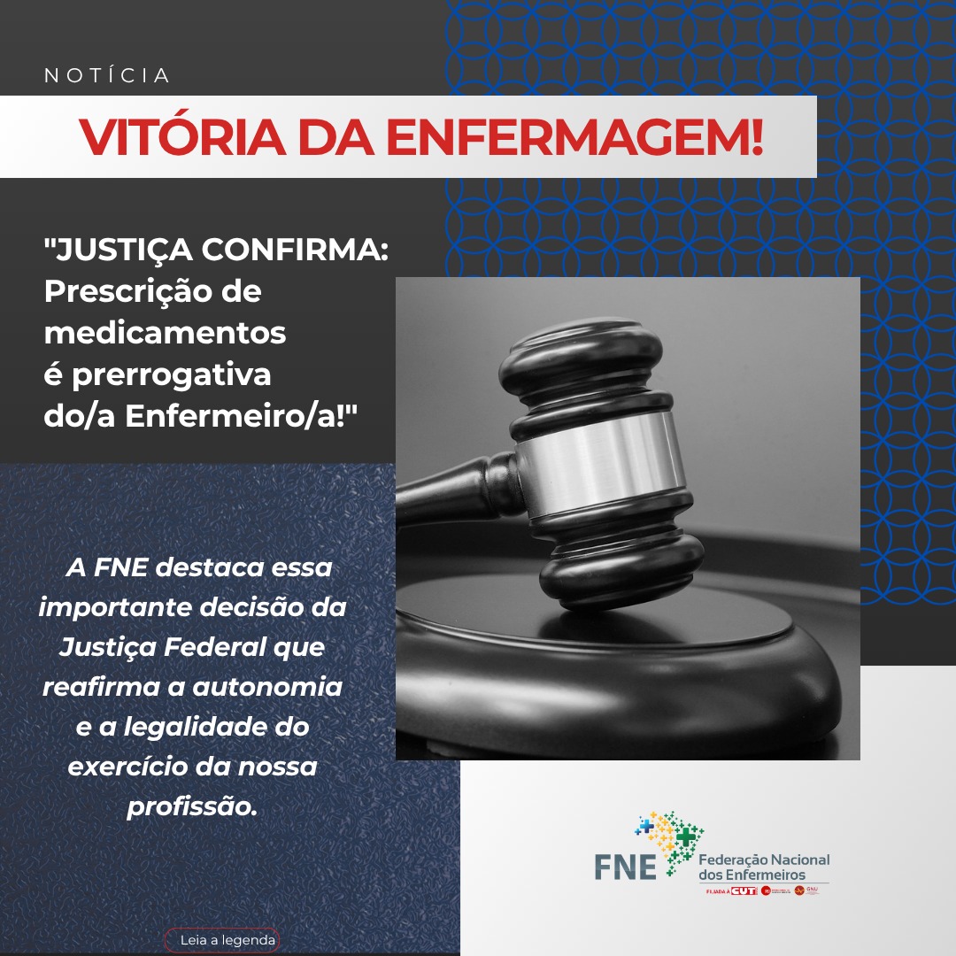 VITÓRIA DA ENFERMAGEM! 