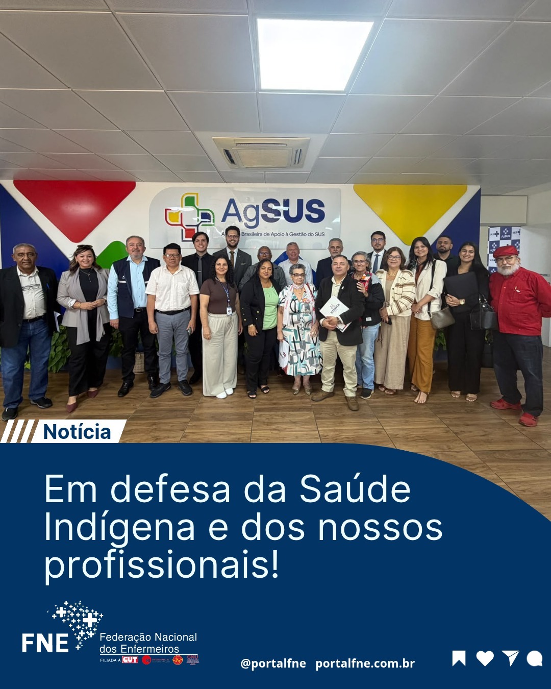 Em defesa da Saúde Indígena e dos nossos profissionais!